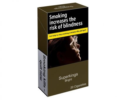 Superkings Bright Cigarettes